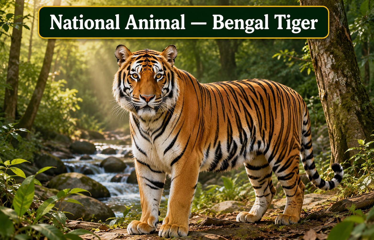 Royal Bengal Tiger — National Animal of India